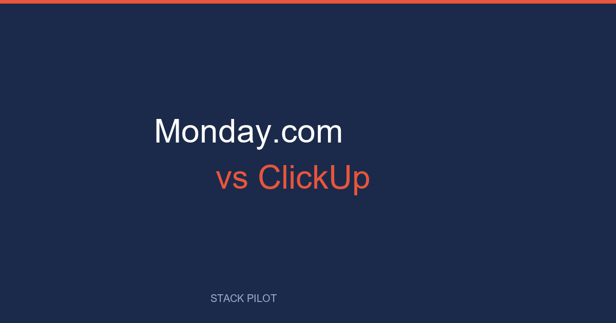 Monday.com vs ClickUp in 2026: Which Project Management Tool Is Right For You?